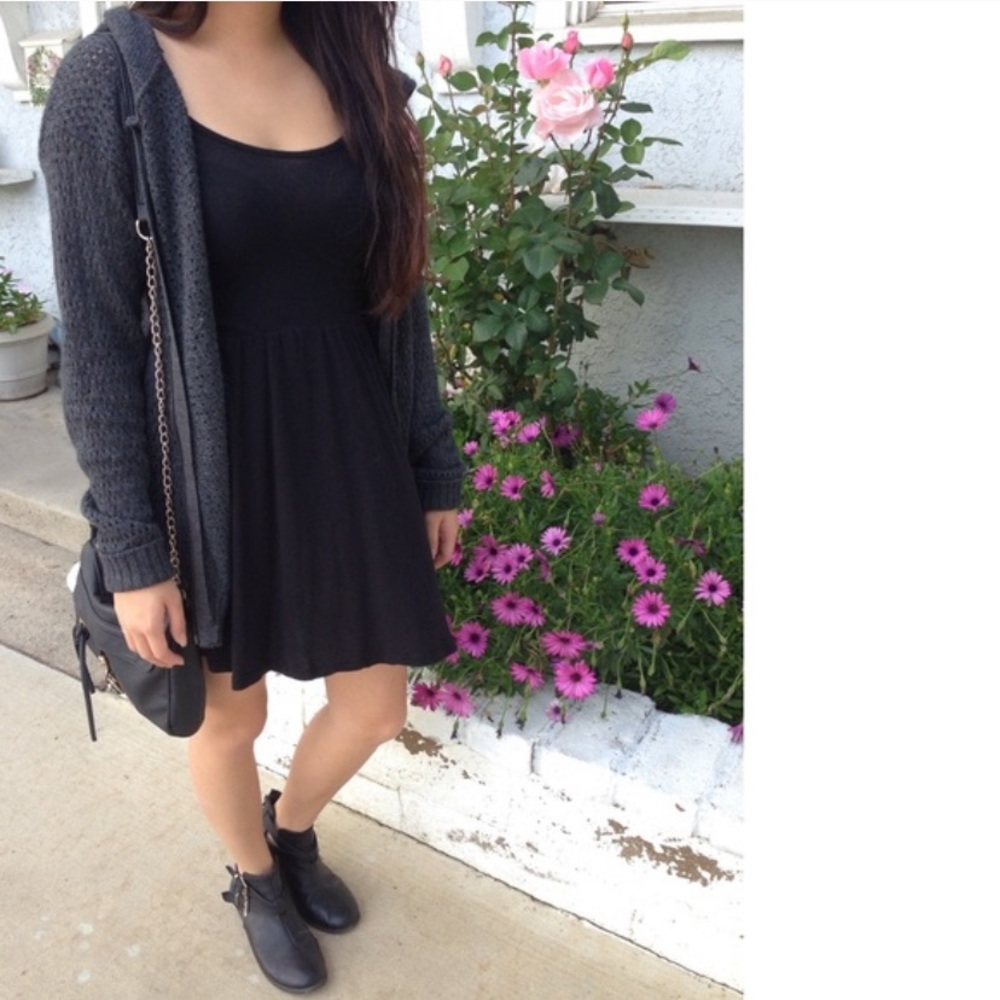 RARE Brandy Melville Open-Knit Hoodie